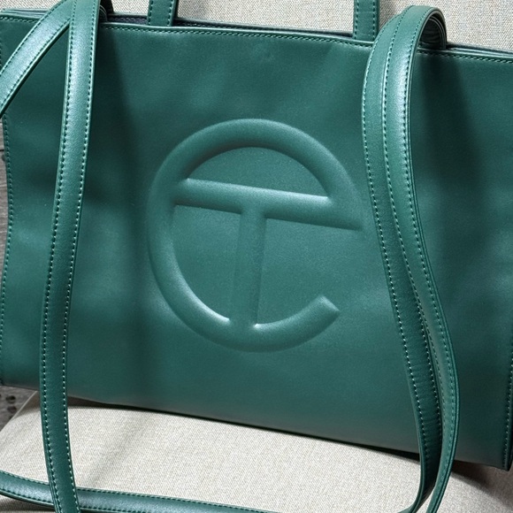 Telfar Medium Shopping Bag Dark Olive - Picture 3 of 10